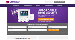 Desktop Screenshot of guardianprotection.com
